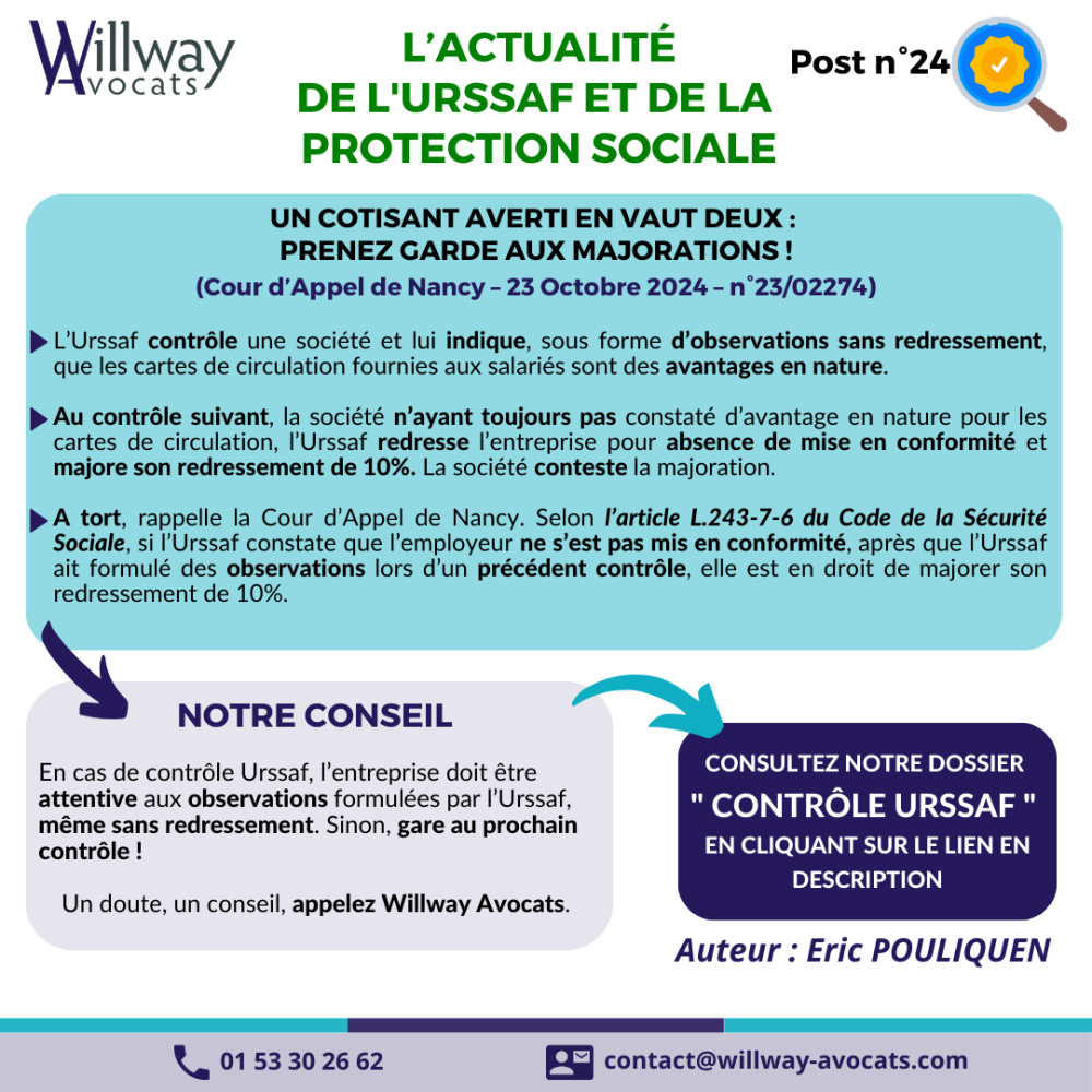 Un cotisant averti en vaut deux : prenez garde aux majorations !